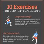 Top 10 Quick Exercises for Busy Execs